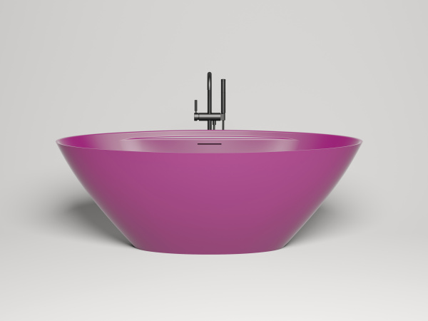 Ванна из литьевого мрамора Salini DIVA  178x85 102211G Ванна из литьевого мрамора Salini DIVA  178x85 102211G